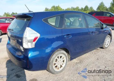2012 Toyota Prius V Three из США, поврежденный, VIN JTDZN3EU3C3096702